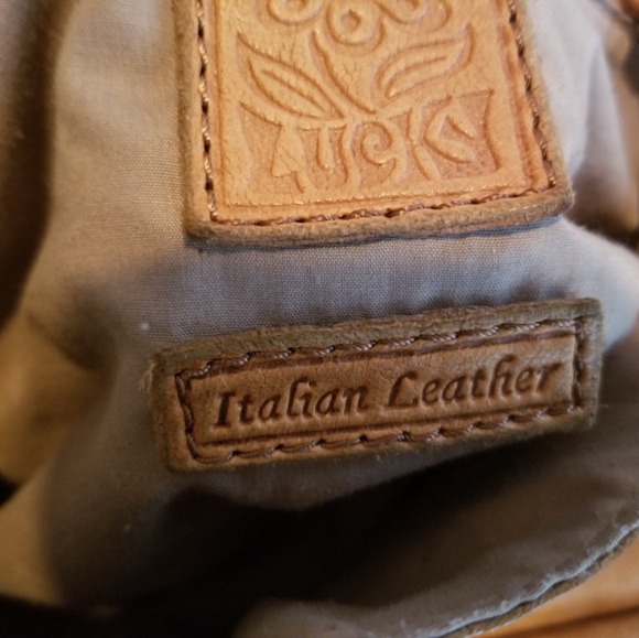 Lucky Brand Italian Leather Shoulder Bag - Picture 7 of 8